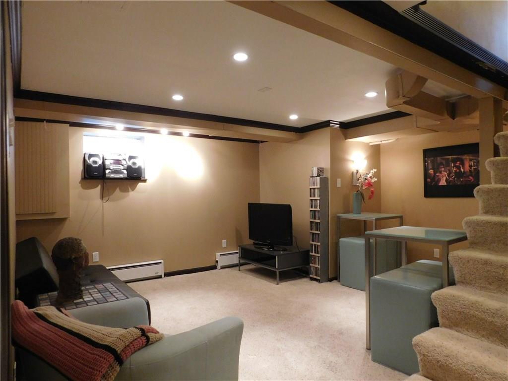 604 Cascade Road Forest Hills, PA 15221 - Photo 19 of 25 This family room would also make a wonderful guest suite with the newer and spacious full bath. There are many rooms in this house with recessed lighting and it also has 200 amp electrical service.
