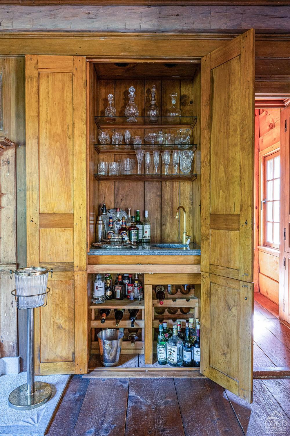 1039 County Route 13 Chatham, NY 12136 - Photo 14 of 48 a area with wooden floor and a fireplace