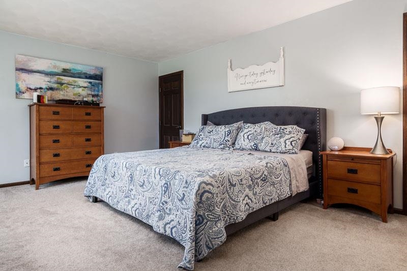 11948 Southgate Road Roscoe, IL 61073 - Photo 29 of 73 a bedroom with a bed and a cabinets
