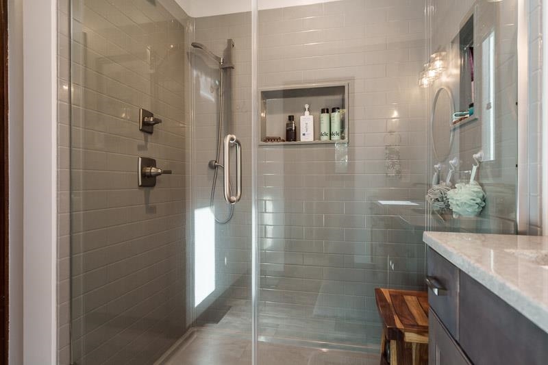 11948 Southgate Road Roscoe, IL 61073 - Photo 32 of 73 a bathroom with a shower and a sink