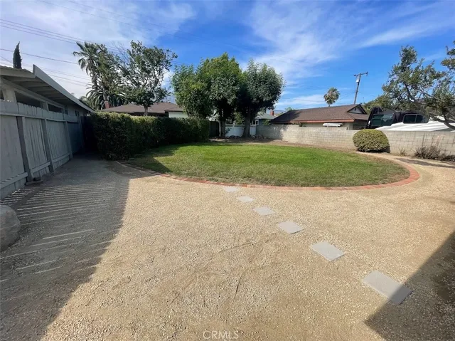 a view of outdoor space and yard