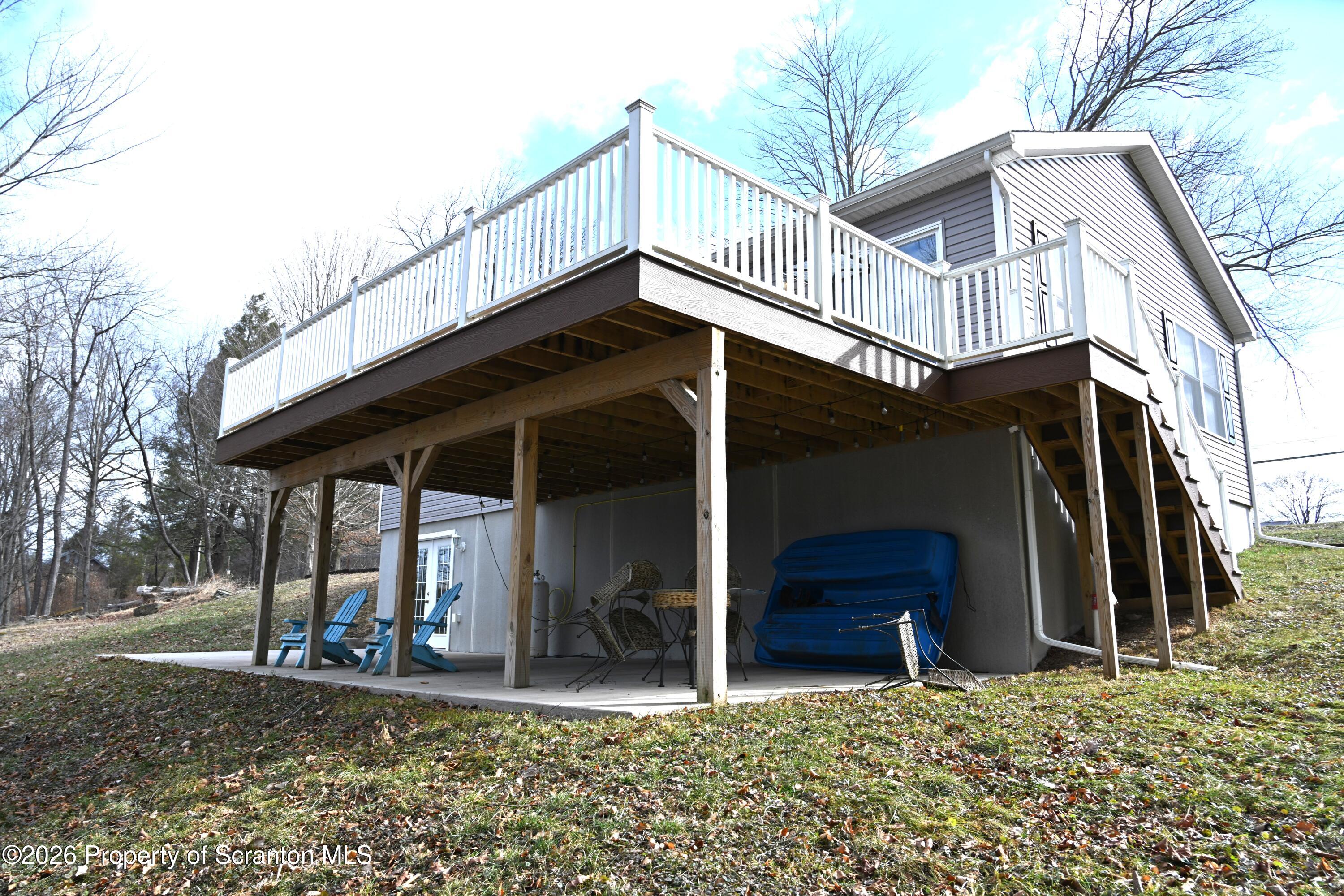 1143 Highway 29 Springville, PA 18844 - Photo 29 of 44 a view of a house with a balcony
