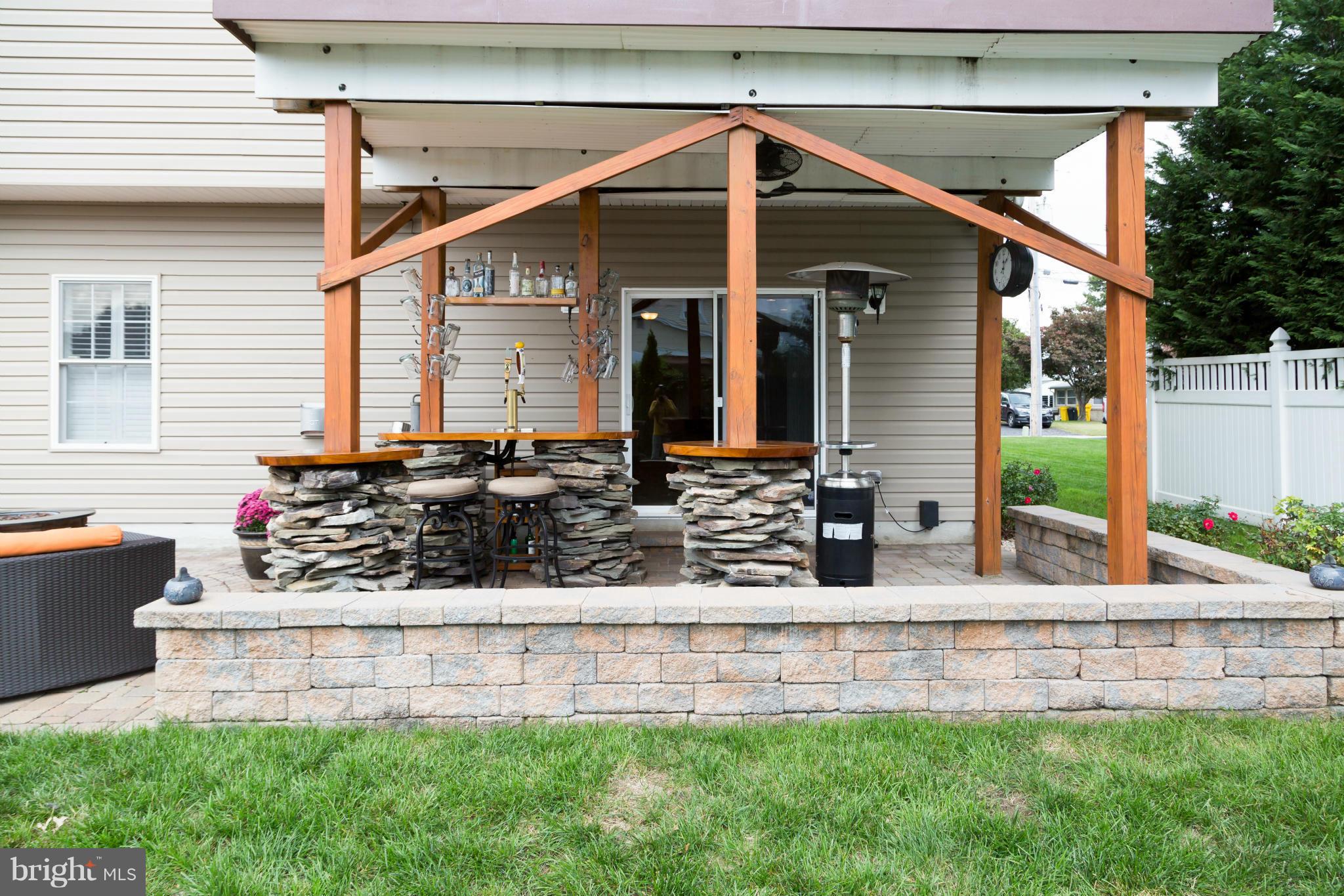 163 Roland Road Pasadena, MD 21122 - Photo 27 of 30 Rear Covered Patio