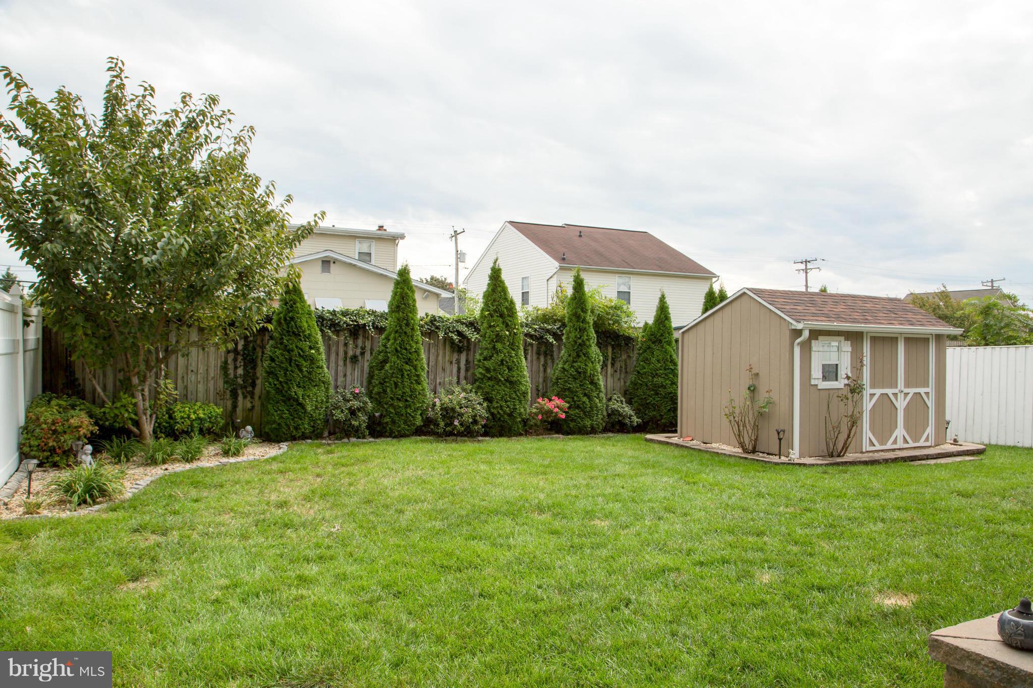 163 Roland Road Pasadena, MD 21122 - Photo 30 of 30 Rear Yard and Shed