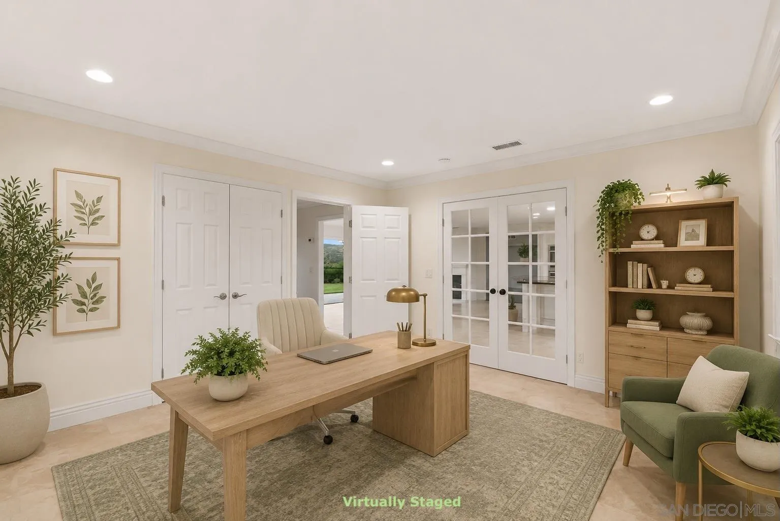 16551 Zumaque Street Rancho Santa Fe, CA 92067 - Photo 29 of 58 Flex space for office or 4th bedroom | Virtually Staged