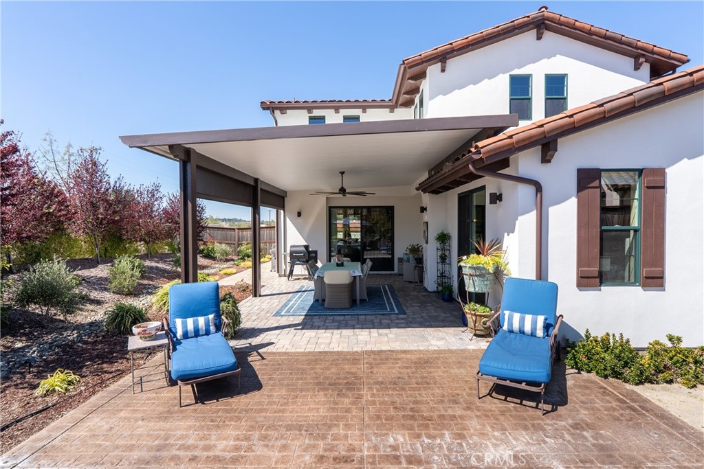 9300 Via Castillo Atascadero, CA 93422 - Photo 36 of 49 a front view of a house with outdoor seating