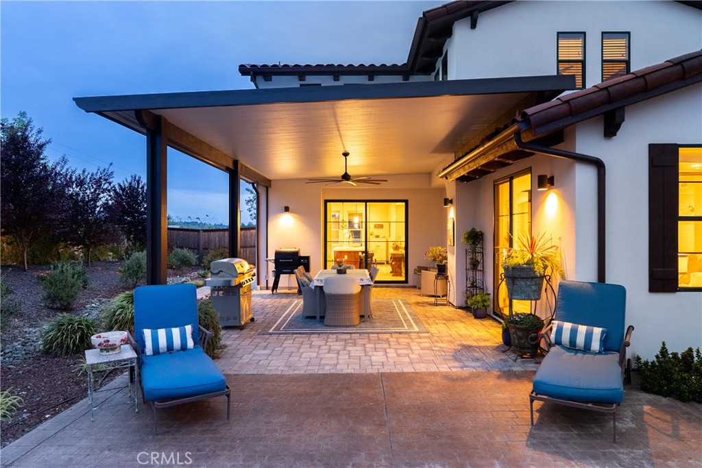 9300 Via Castillo Atascadero, CA 93422 - Photo 37 of 49 a outdoor space with patio furniture and a potted plant