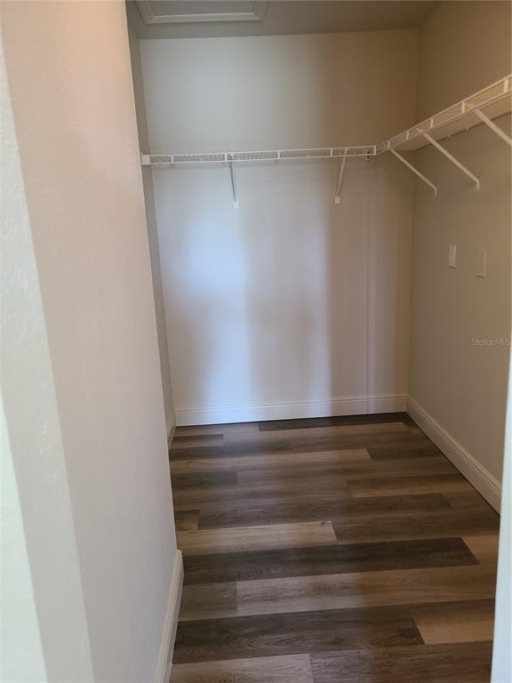8911 Manor Loop, Unit 205 Lakewood Ranch, FL 34202 - Photo 19 of 33 a view of an empty walk in closet