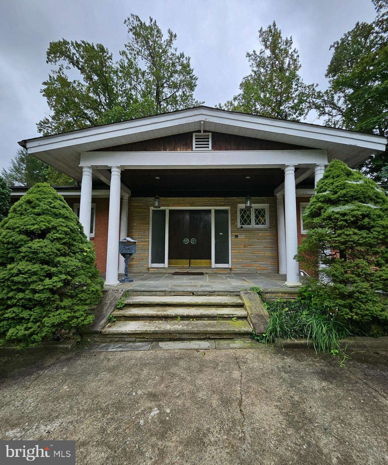 6204 Lenox Road Bethesda, MD 20817 - Photo 2 of 53 Portico over main entrance
