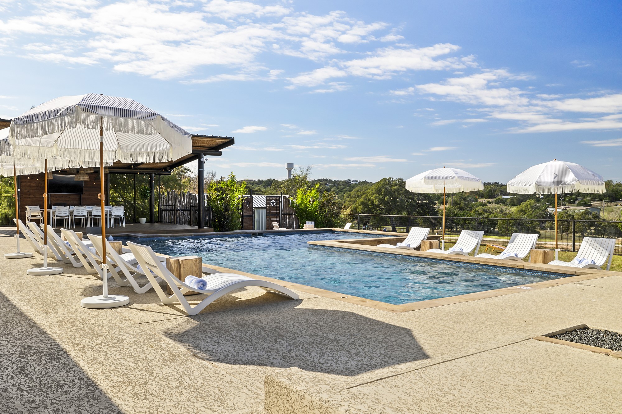 The Den & Pool Area