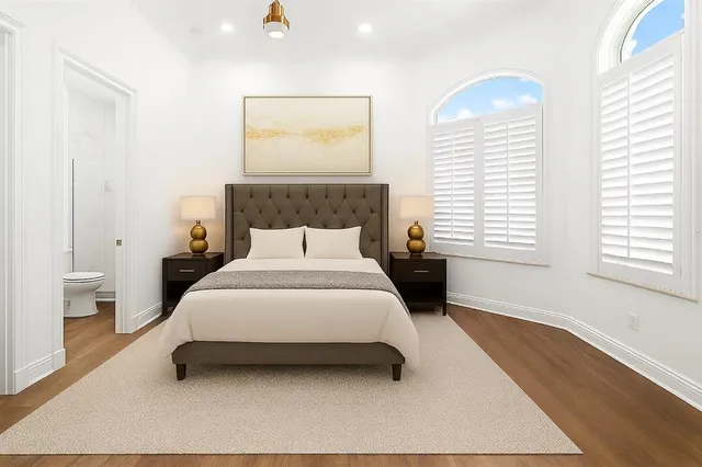 a view of a patio with a yard