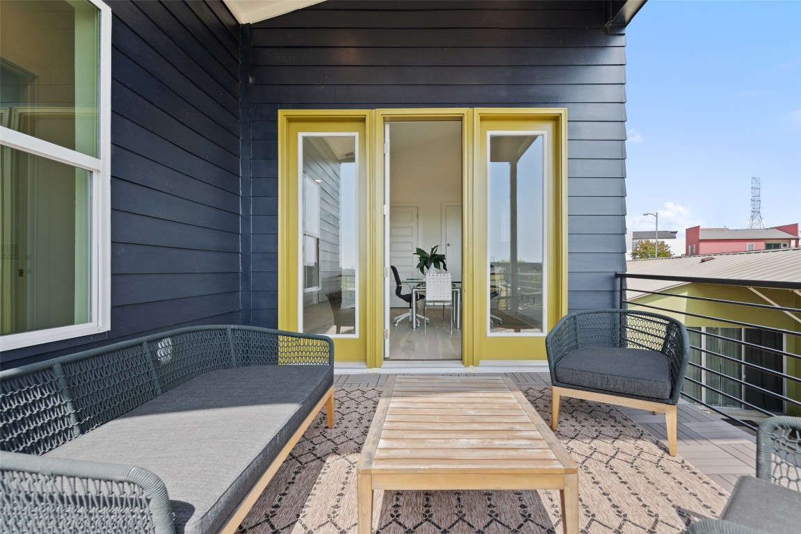 5500 Sendero Hills Parkway Austin, TX 78724 - Photo 23 of 23 a view of a wooden door and a outdoor space