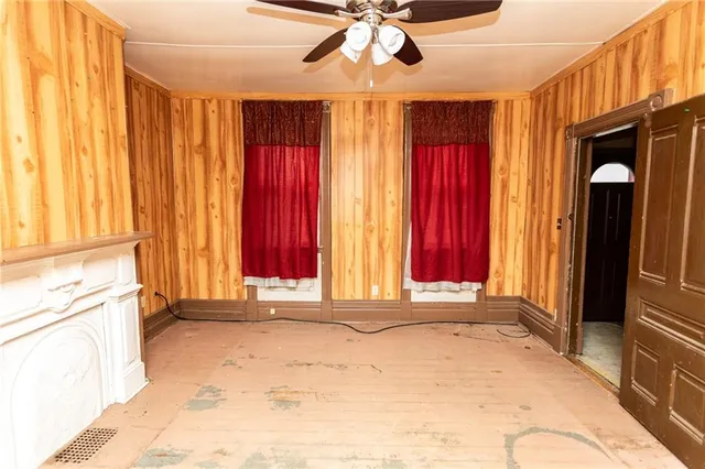 a view of a door with a balcony