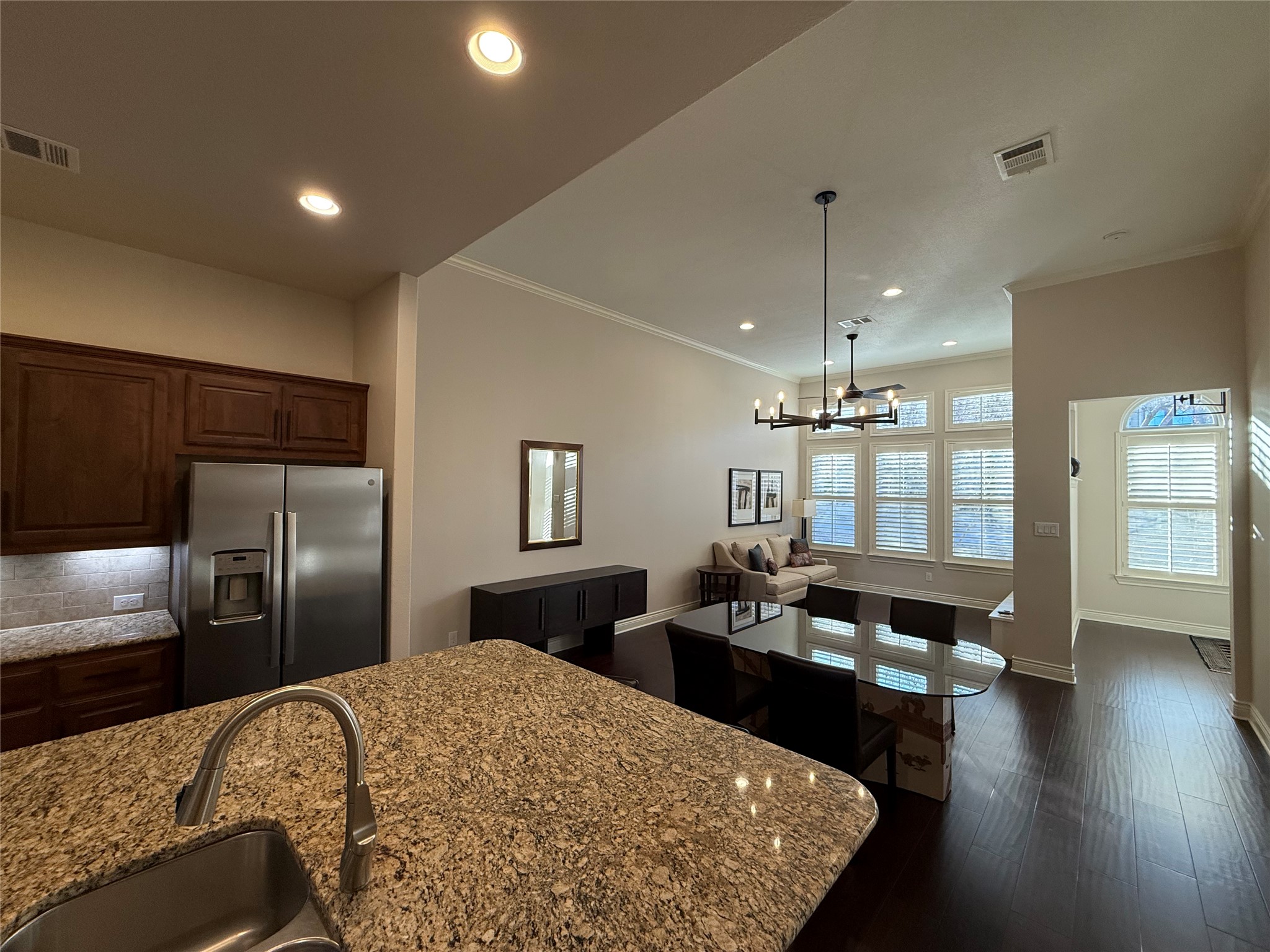 108-2 Rivalto Circle, Unit C3 Lakeway, TX 78734 - Photo 12 of 35 a kitchen with granite countertop lots of counter top space