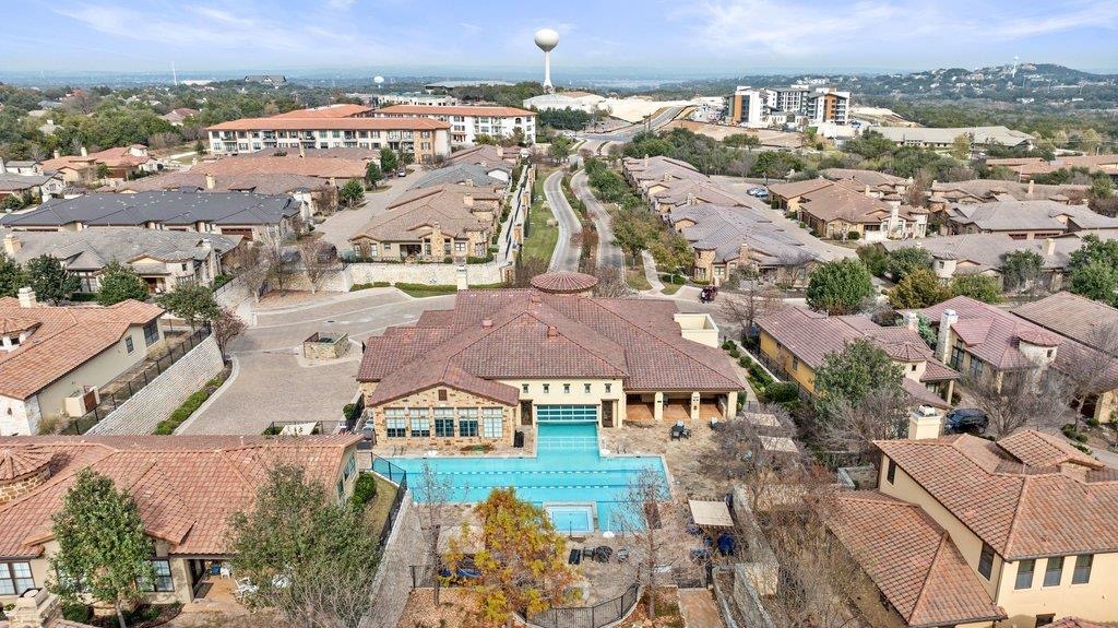 108-2 Rivalto Circle, Unit C3 Lakeway, TX 78734 - Photo 28 of 35 an aerial view of residential houses with outdoor space