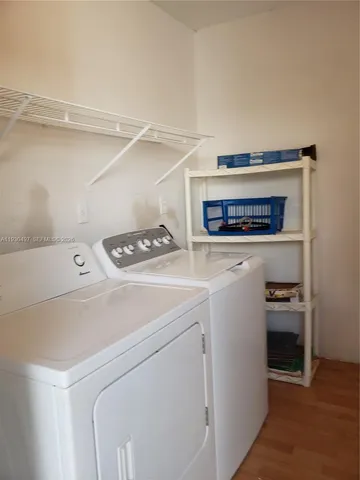 a view of white cabinet