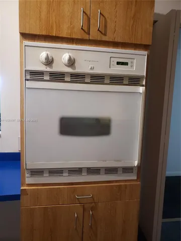 a close view of utility room