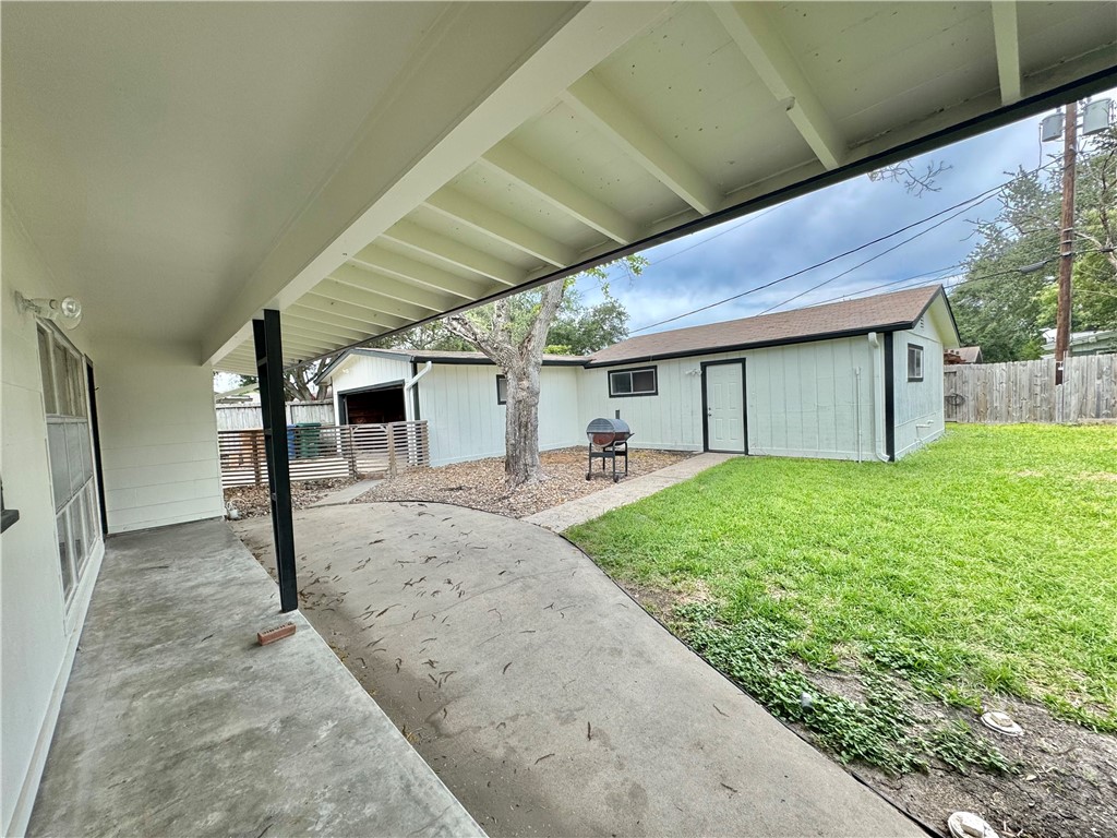 614 Dolphin Place Corpus Christi, TX 78411 - Photo 19 of 23 a view of a house with a backyard