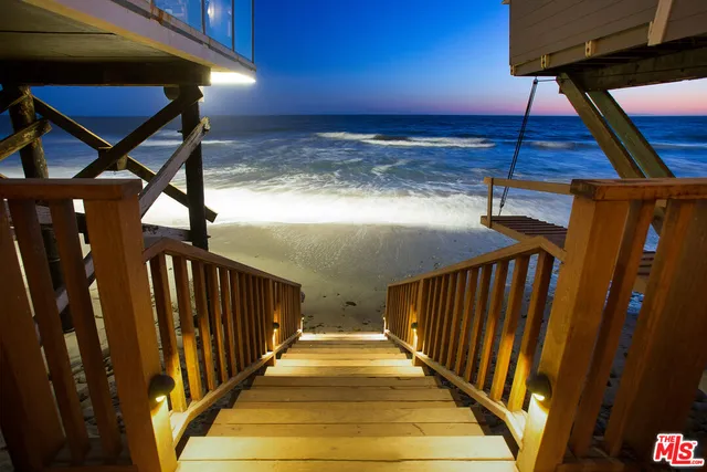 a view of a house and filled with furniture