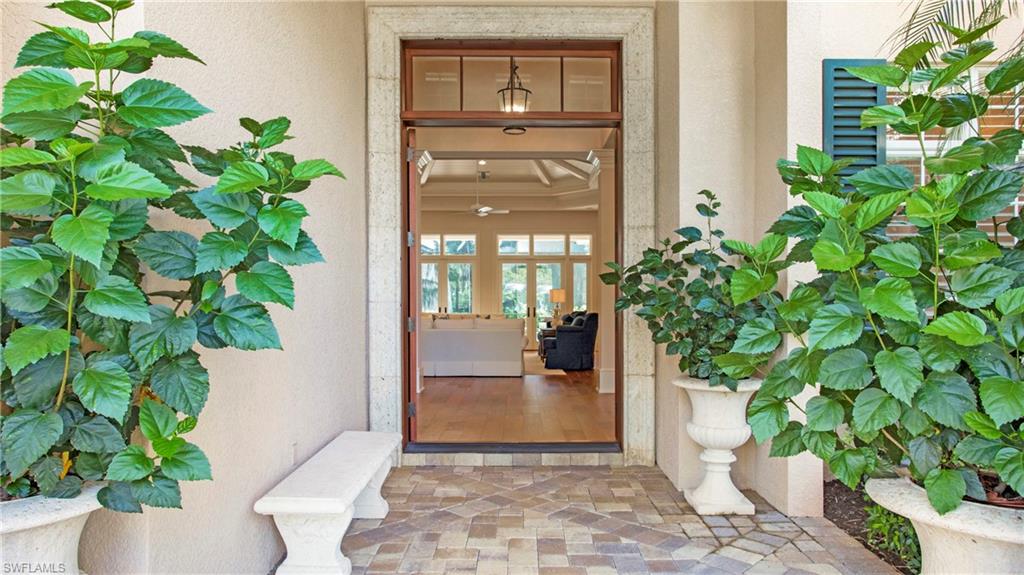 645 Rudder Road Naples, FL 34102 - Photo 6 of 45 a view of a entryway of the house