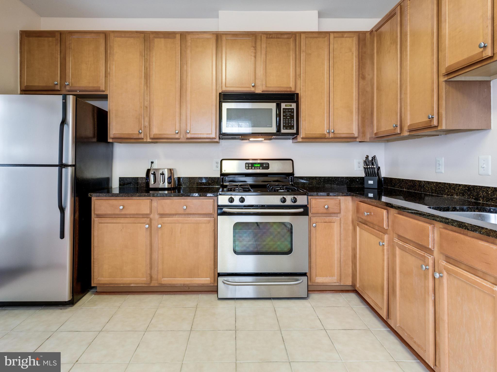 1520 North Point Drive, Unit 201 Reston, VA 20194 - Photo 11 of 30 Kitchen with granite counters, SS appliances