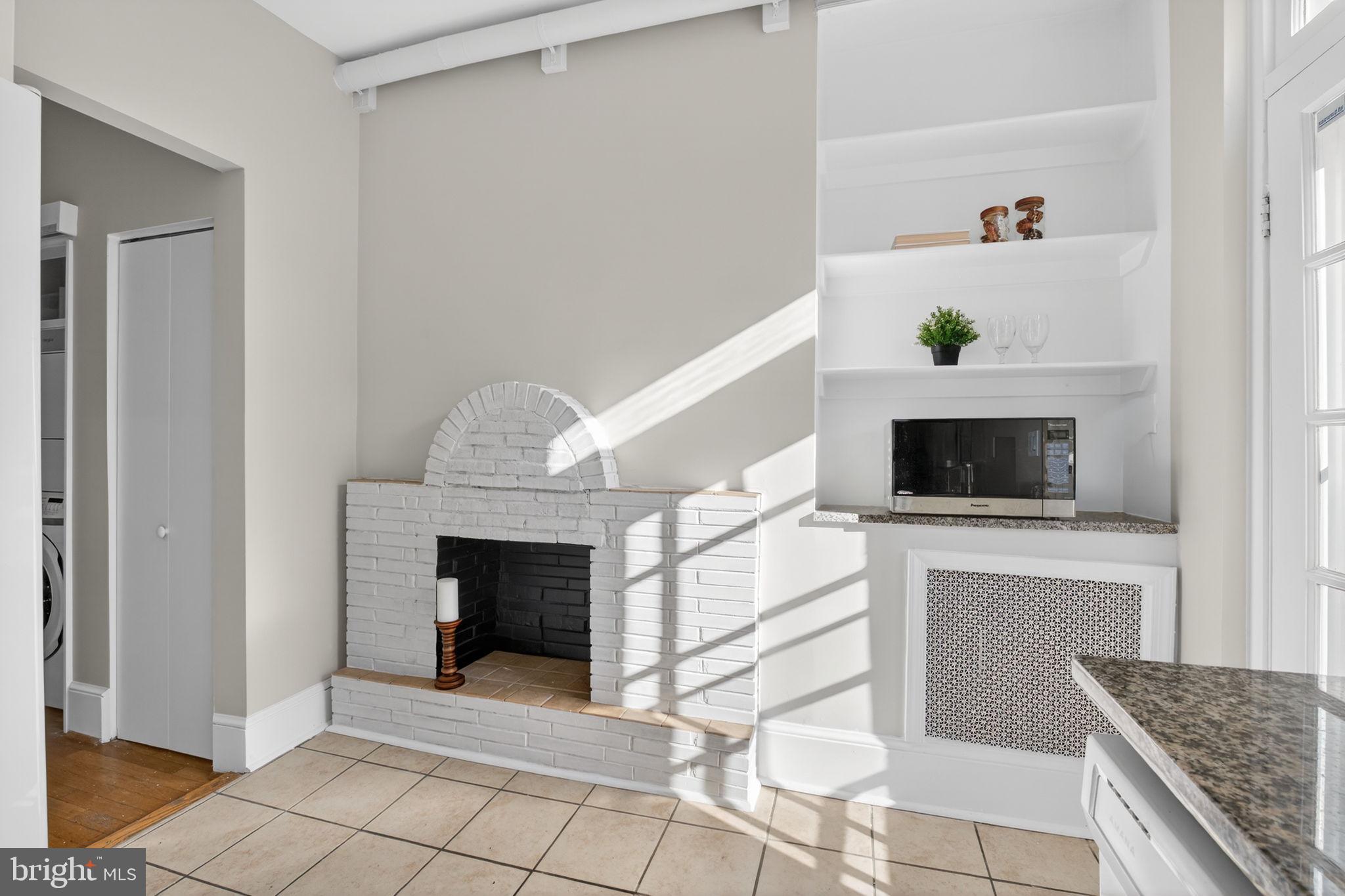 1510 R Street Northwest Washington, DC 20009 - Photo 21 of 113 Wood Burning Fire Place