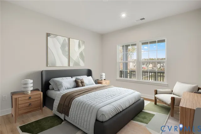 wooden floor in an empty room