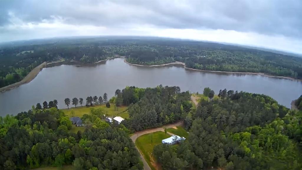 5 Lake Road Plain Dealing, LA 71064 - Photo 4 of 11 Bird's eye view with a water view