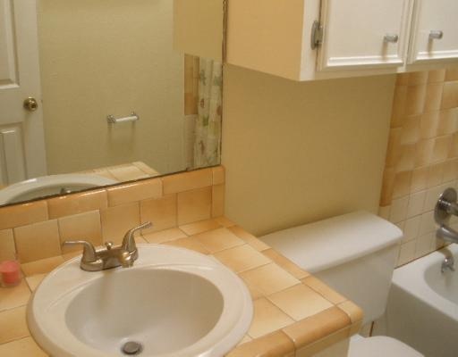 7018 Tamarron Street Corpus Christi, TX 78413 - Photo 9 of 10 a bathroom with a sink and a toilet