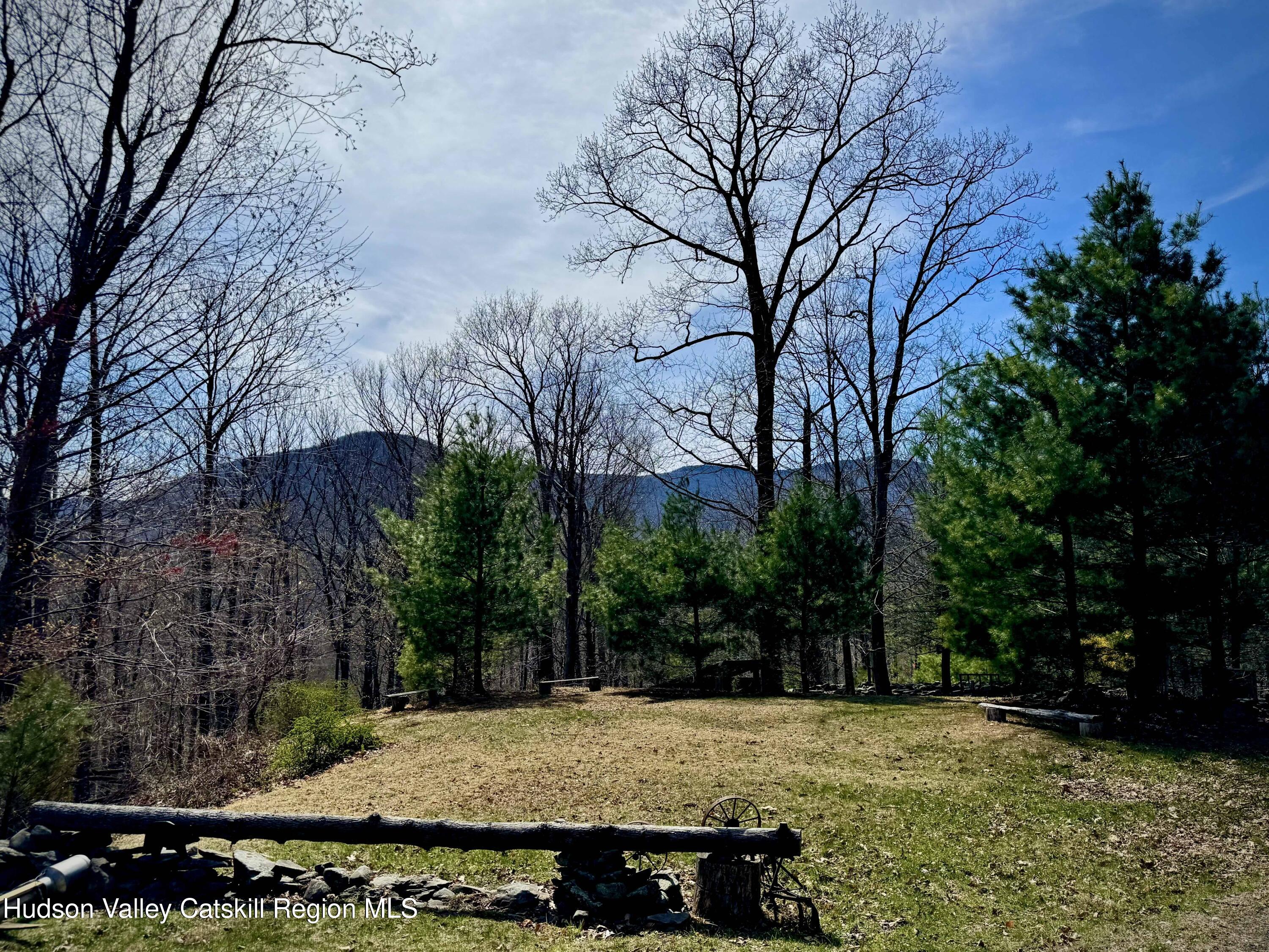 48 Hillside Drive West Shokan, NY 12494 - Photo 23 of 30 a view of backyard with wooden fence