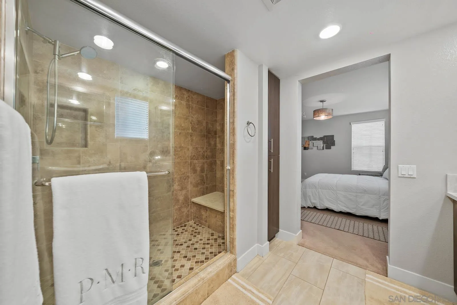 612 Rockefeller Irvine, CA 92612 - Photo 38 of 49 a en suite bathroom with a shower