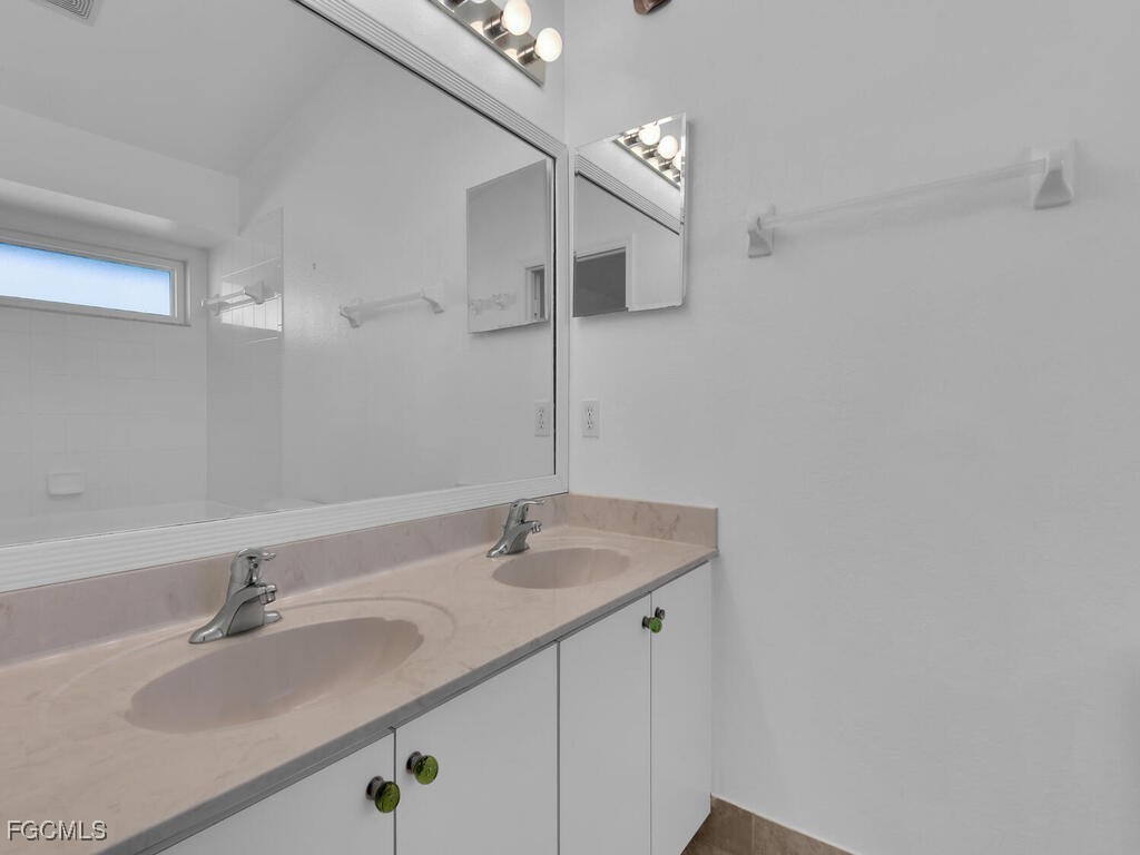 4370 20th Street Northeast Naples, FL 34120 - Photo 18 of 35 a bathroom with a sink and a mirror