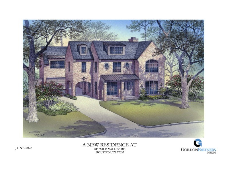 Artist's rendering of the home.  Check with builder for the most current house plans and design. Note that the third floor is not included.