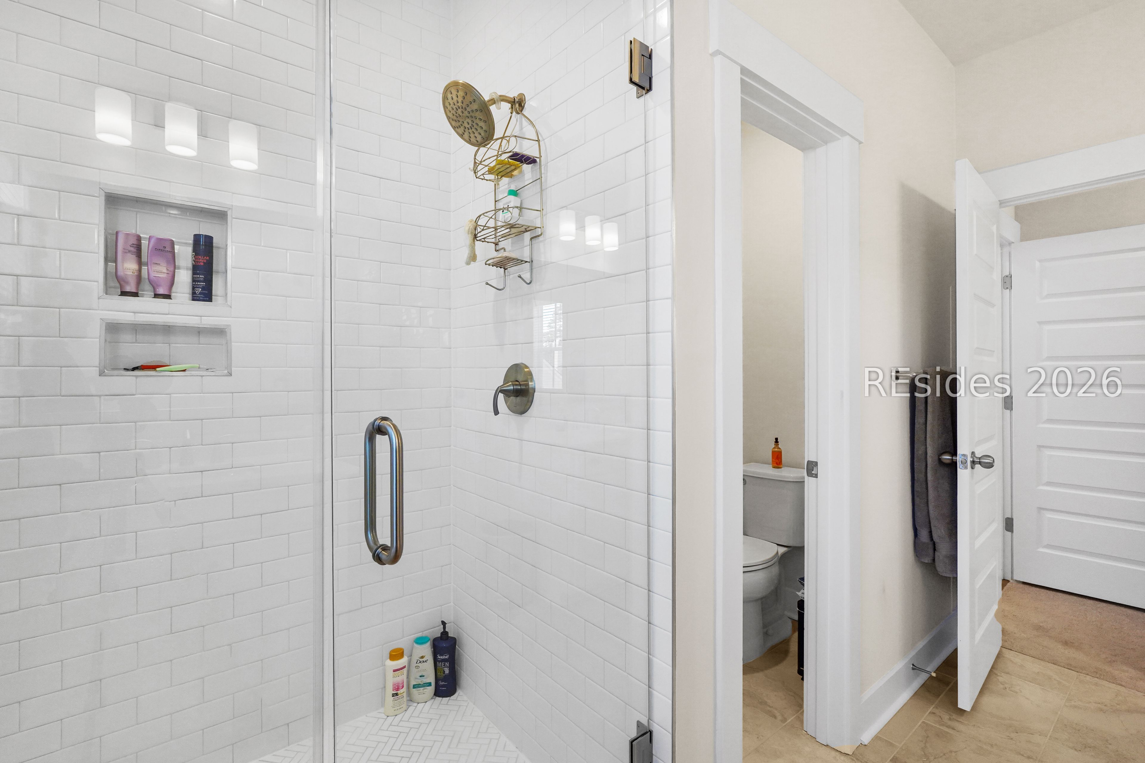 6 Buttonwood Lane Bluffton, SC 29909 - Photo 21 of 45 Walk in tiled shower