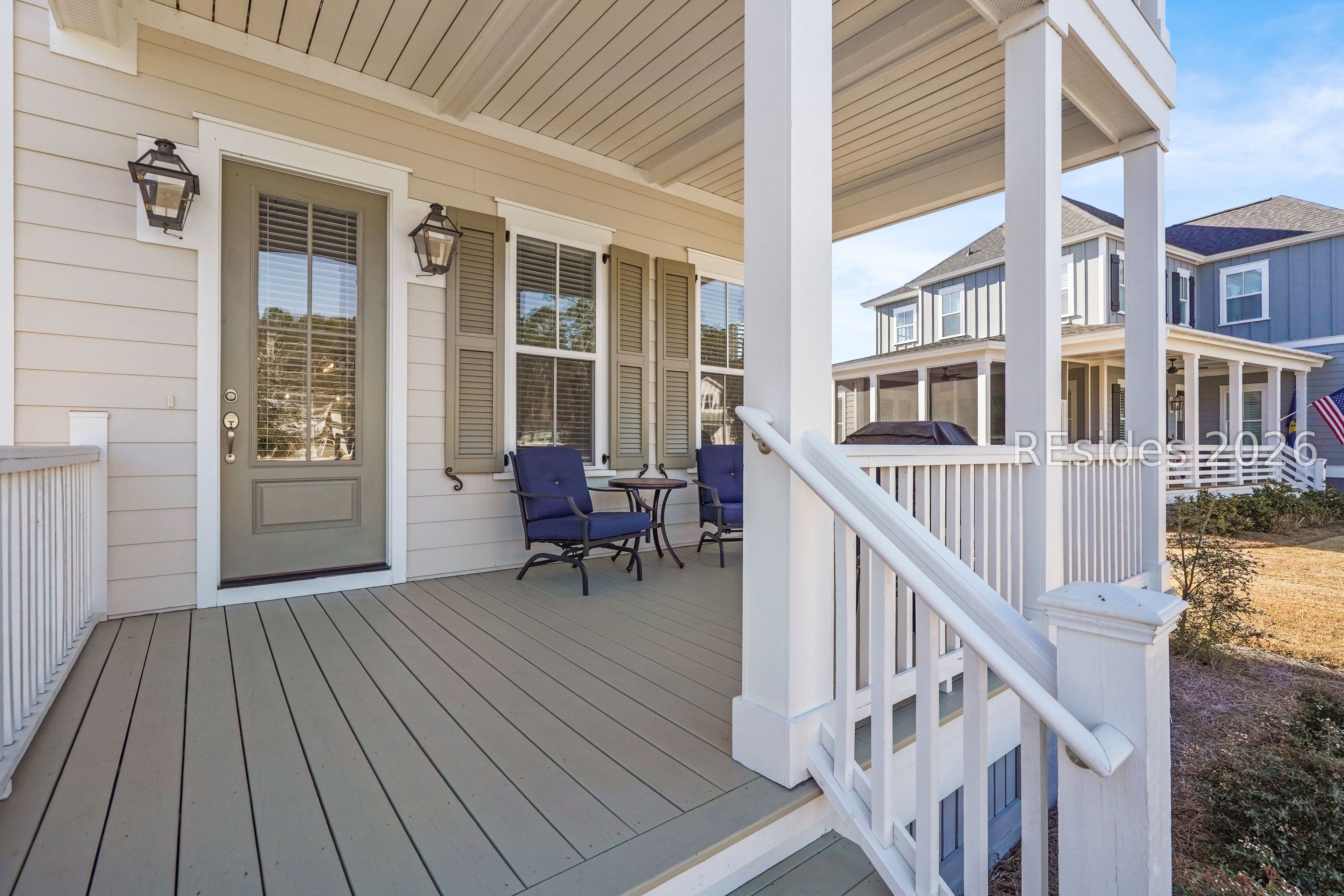 6 Buttonwood Lane Bluffton, SC 29909 - Photo 4 of 51 Sit and enjoy, say hi to neighbors and friends