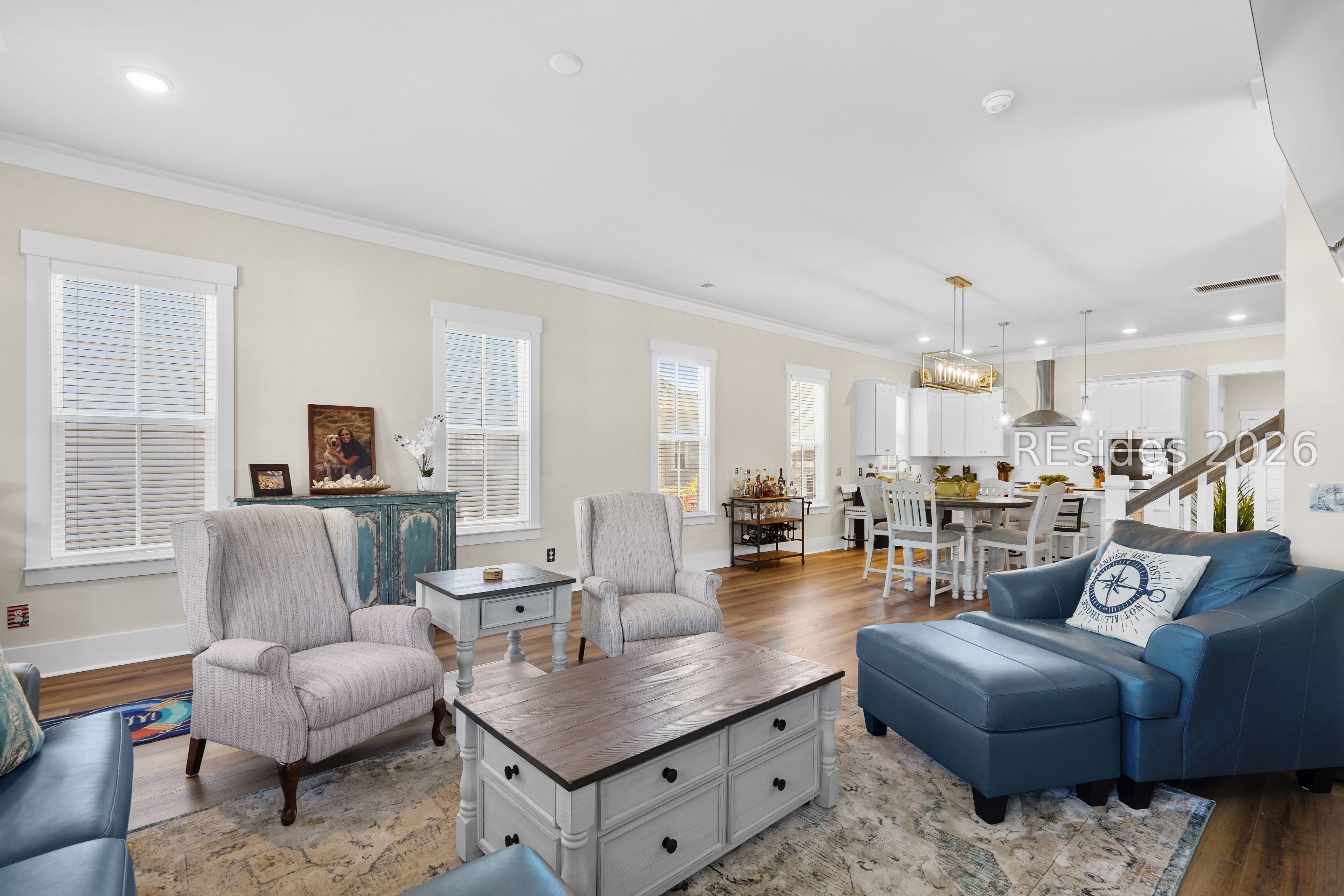 6 Buttonwood Lane Bluffton, SC 29909 - Photo 9 of 45 Open concept first floor provides spaces for all