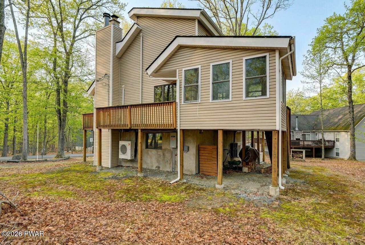 258 Lakeview Road Lackawaxen, PA 18435 - Photo 73 of 119 a view of a house with a porch and furniture
