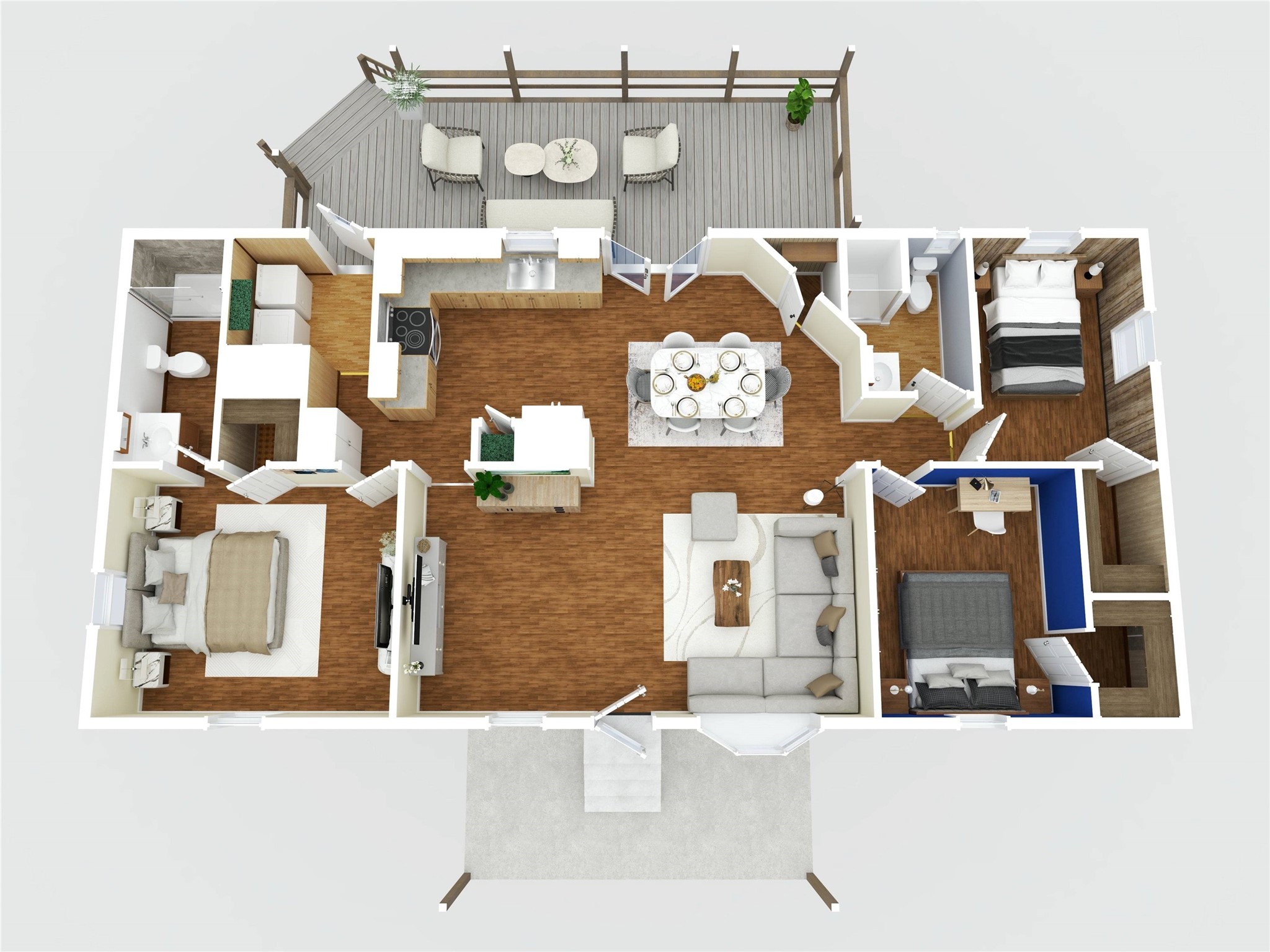 2330 Sabinetown Road Hemphill, TX 75948 - Photo 34 of 34 a view of living room with furniture and wooden floor