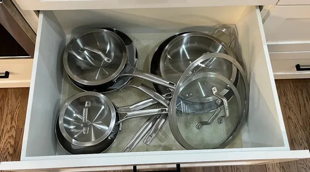 a view of rack on the wall