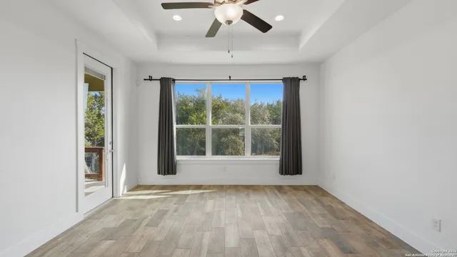 wooden floor in an empty room