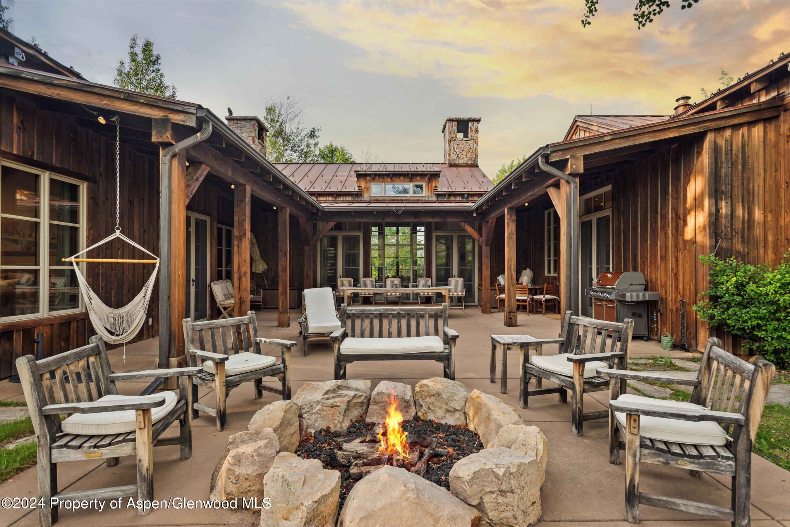 390 Sopris Mountain Ranch Road Basalt, CO 81621 - Photo 17 of 44 The Fire Pit
