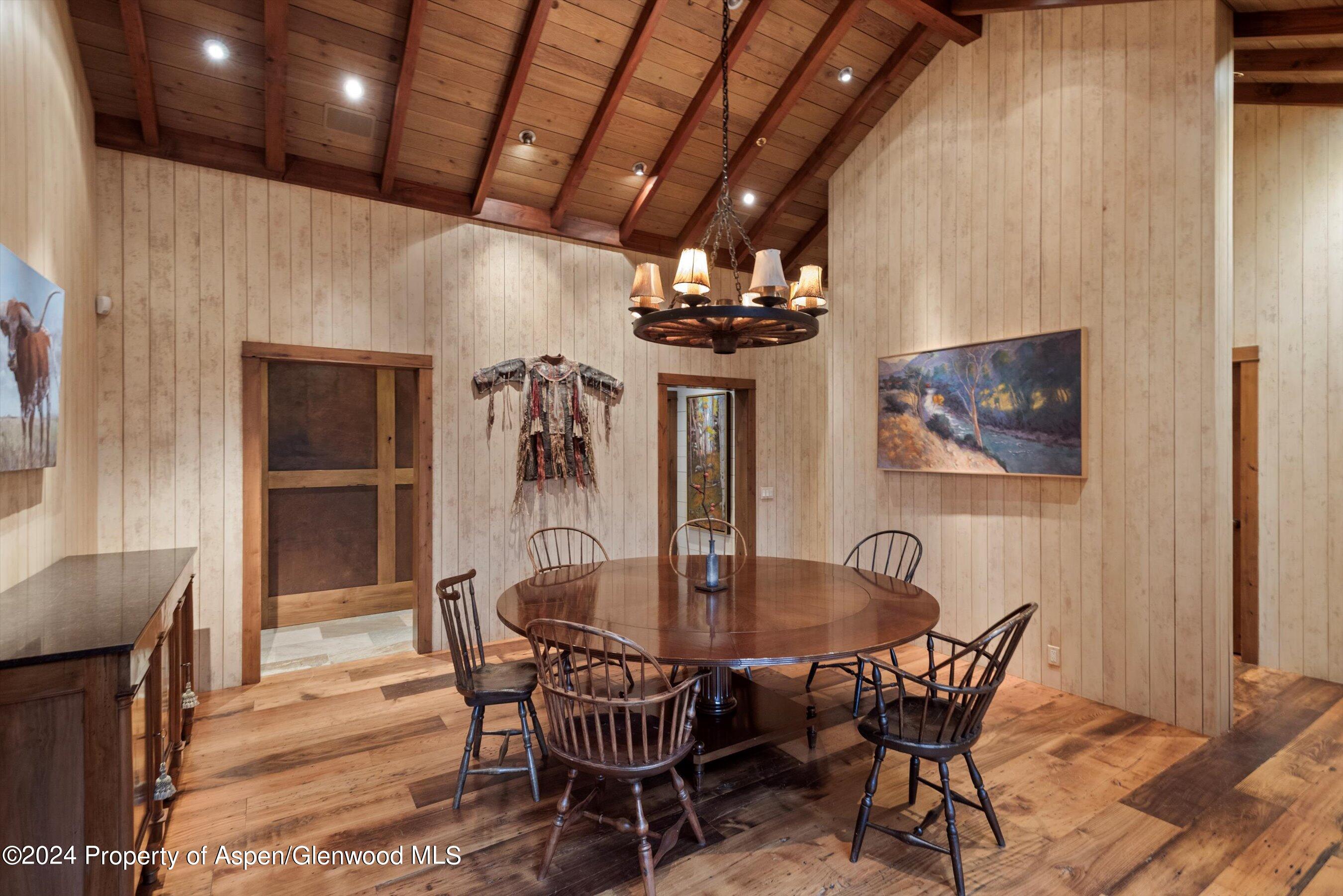 390 Sopris Mountain Ranch Road Basalt, CO 81621 - Photo 31 of 44 Dining Conversation