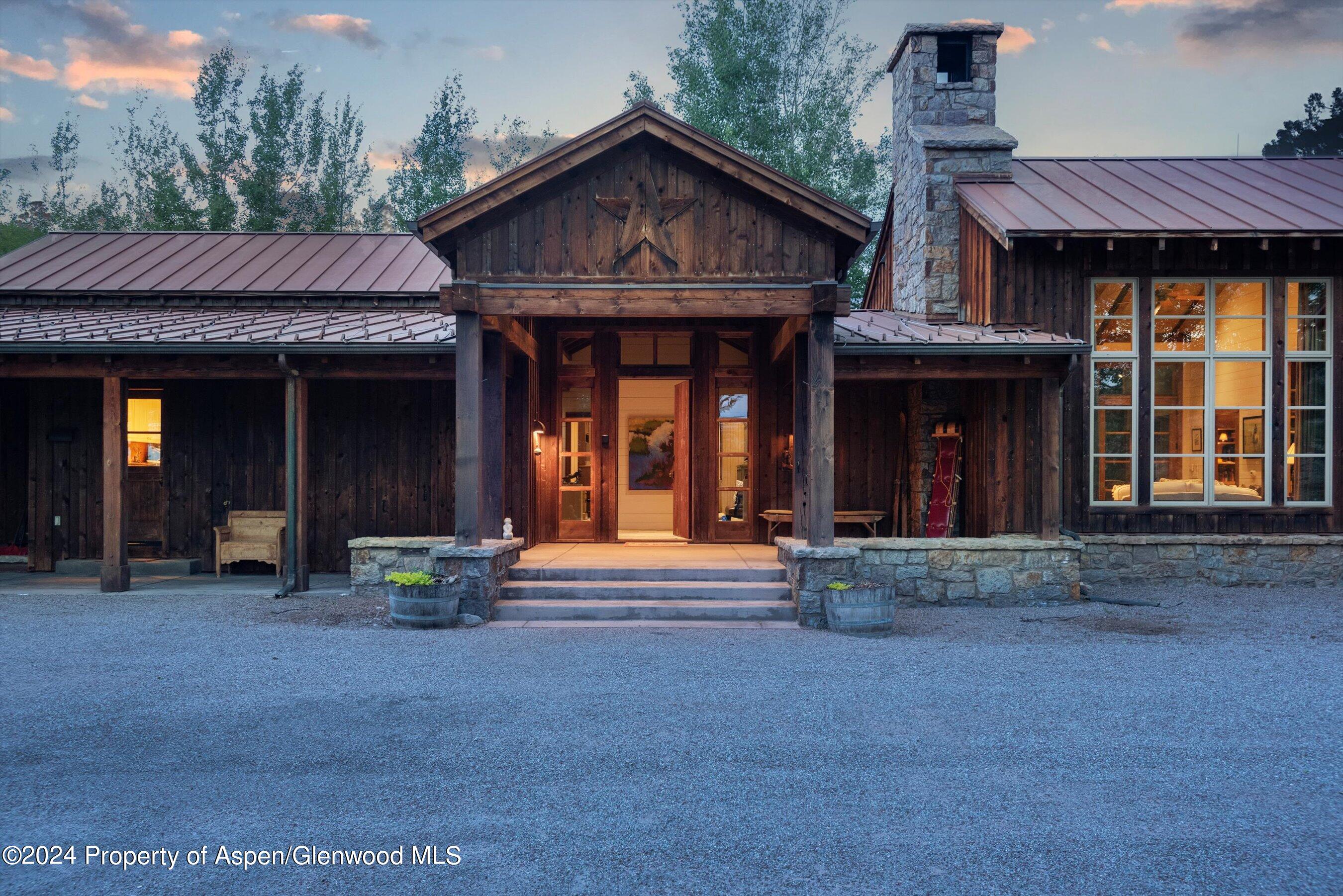 390 Sopris Mountain Ranch Road Basalt, CO 81621 - Photo 9 of 44 Inviting Entry