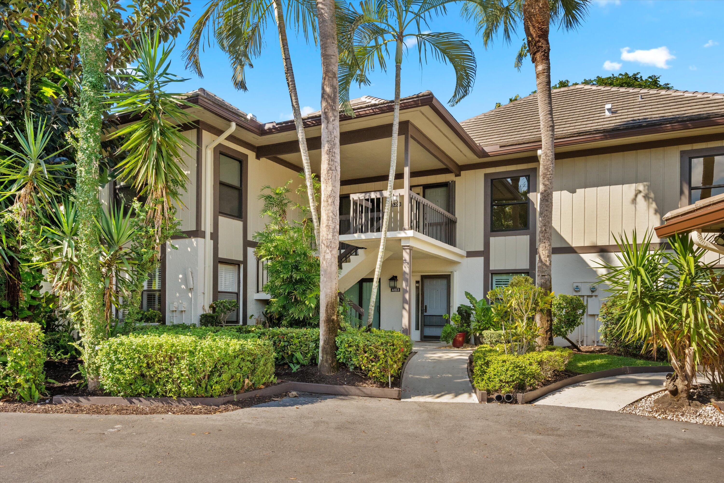 front view of a house