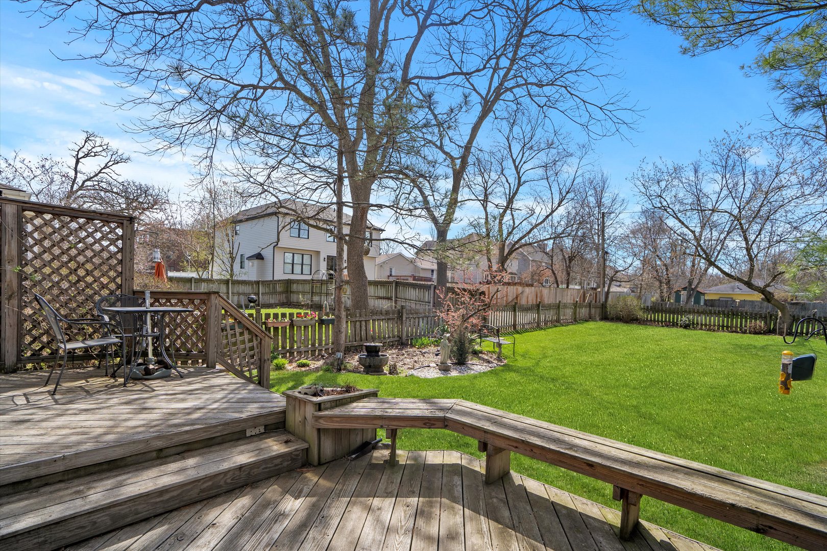 2260 Manchester Road Wheaton, IL 60187 - Photo 26 of 35 a view of yard with seating area and trees