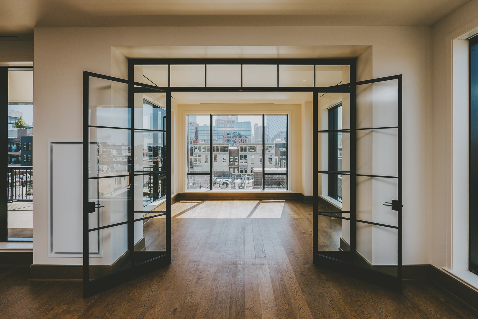 21 North May Street, Unit 601 Chicago, IL 60607 - Photo 16 of 64 a view of entryway with wooden floor