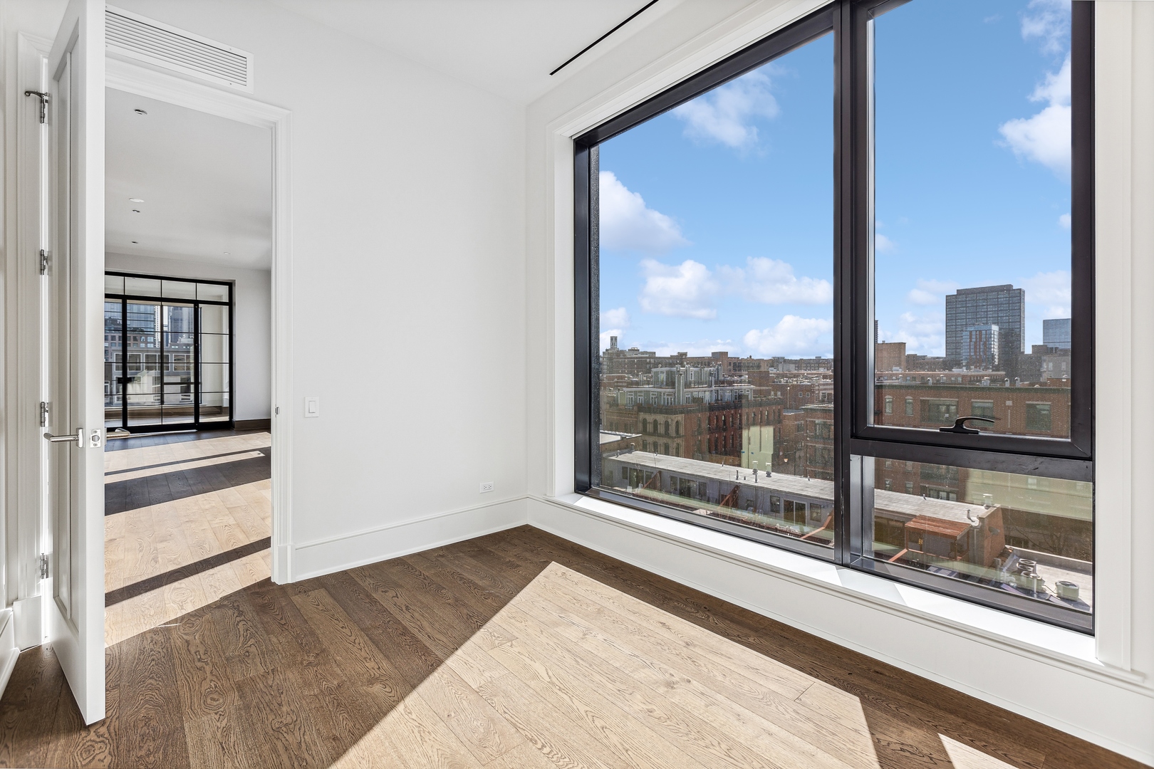 21 North May Street, Unit 601 Chicago, IL 60607 - Photo 50 of 64 a view of a room with a large window