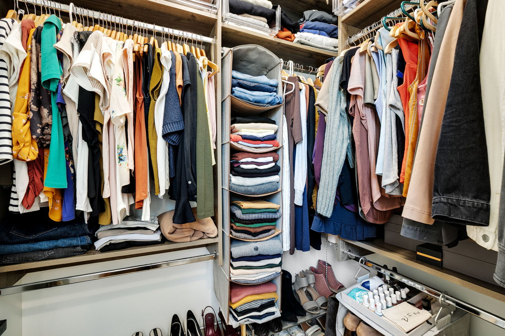 2404 West Moffat Street, Unit 1 Chicago, IL 60647 - Photo 35 of 41 a view of walk in closet with clothes and shoes