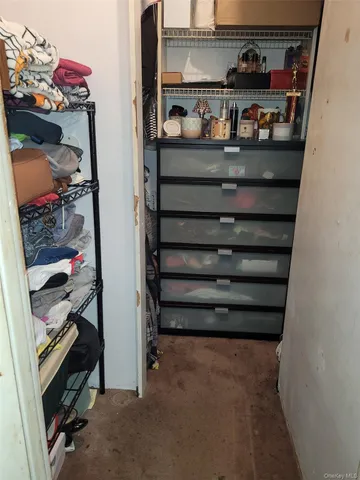 a view of storage and utility room