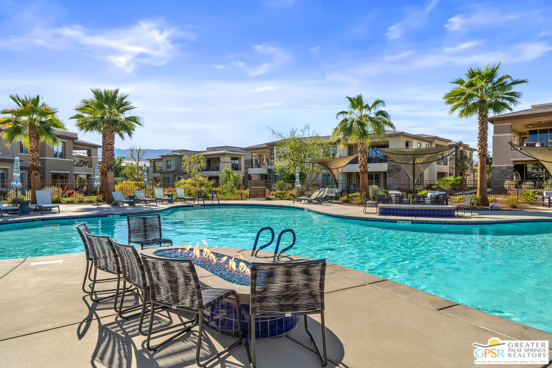204 Retreat Circle Palm Desert, CA 92260 - Photo 56 of 60 a view of a chairs and table in the patio